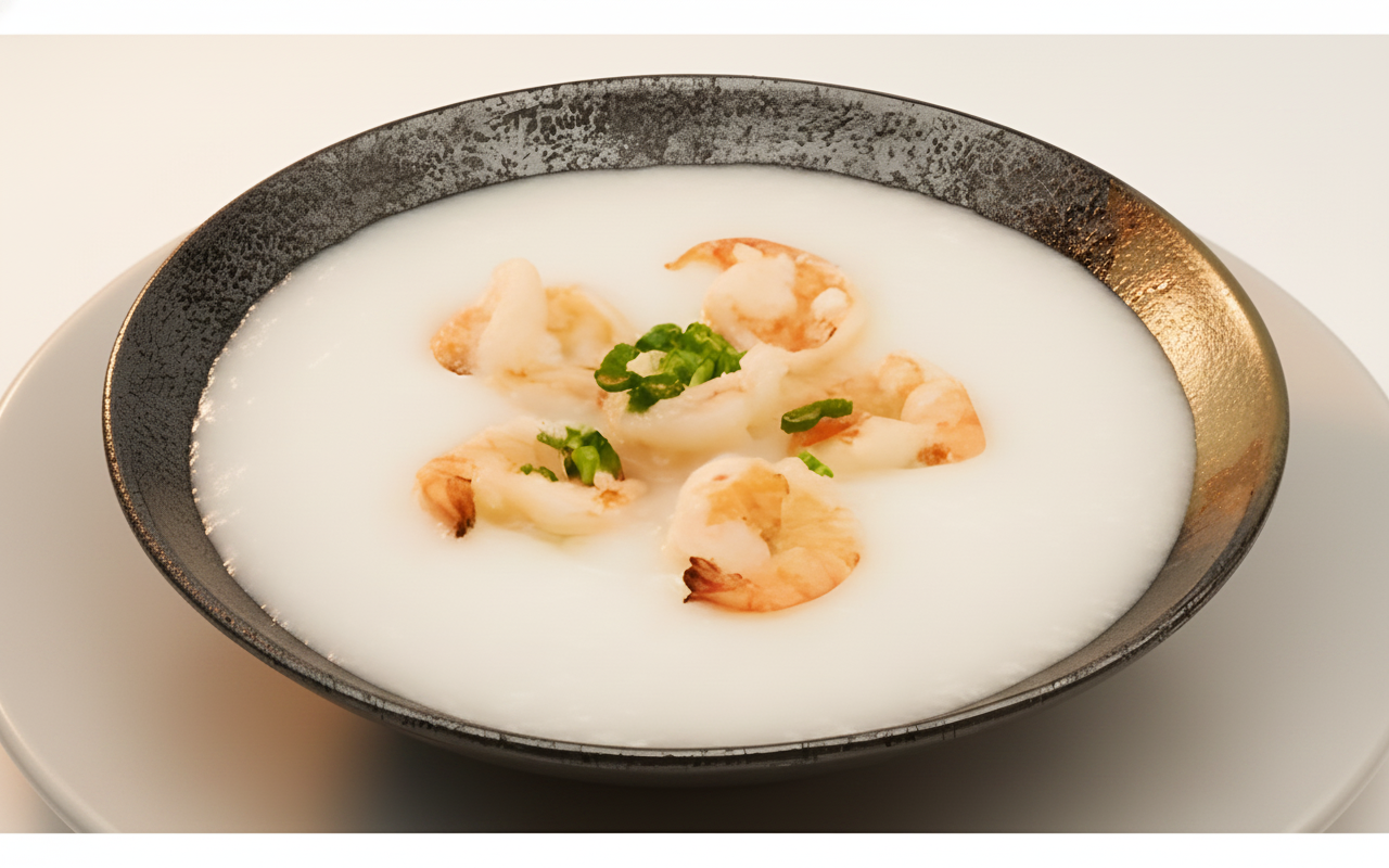 B4. Shrimp Congee