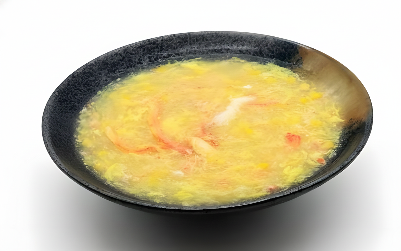 D4. Crab Meat with Corn Thick Soup