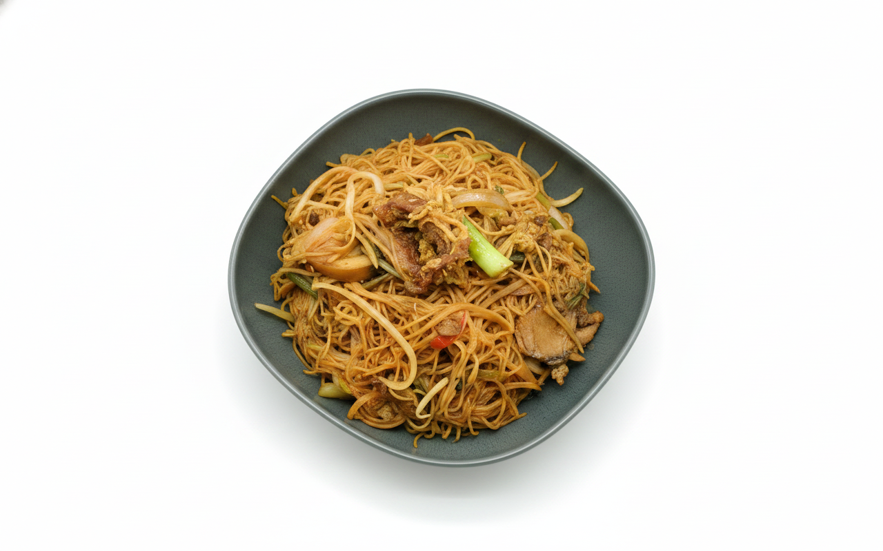 E10. Shredded Duck and Preserved Cabbage Braised Vermicelli