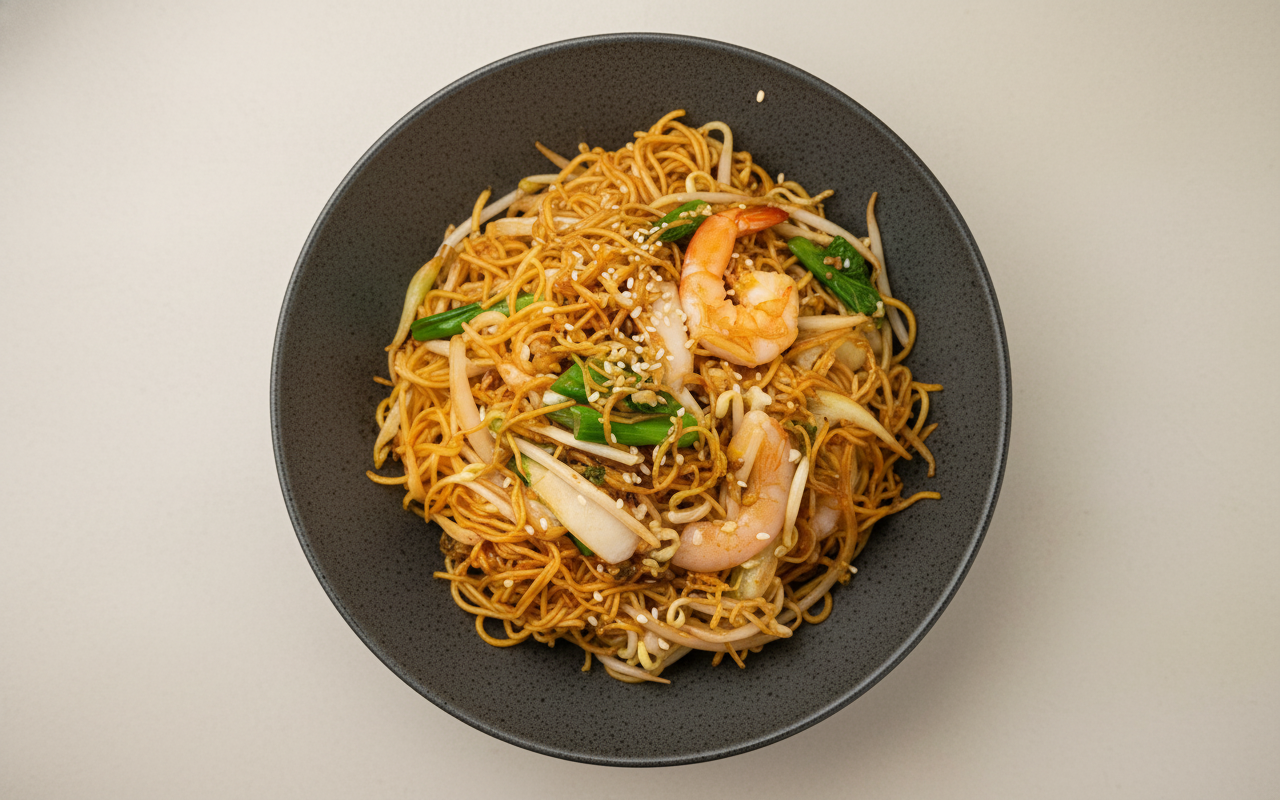 E31. Soya Sauce Chow Mein