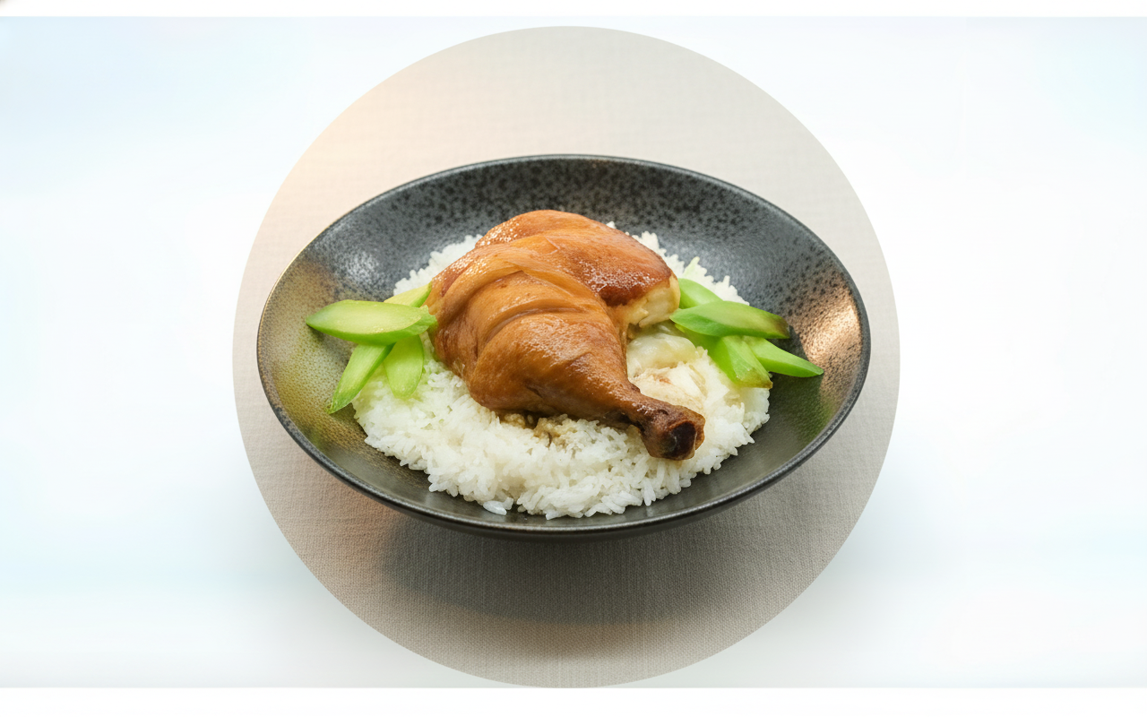 G14 Soya Sauce Chicken Leg Rice