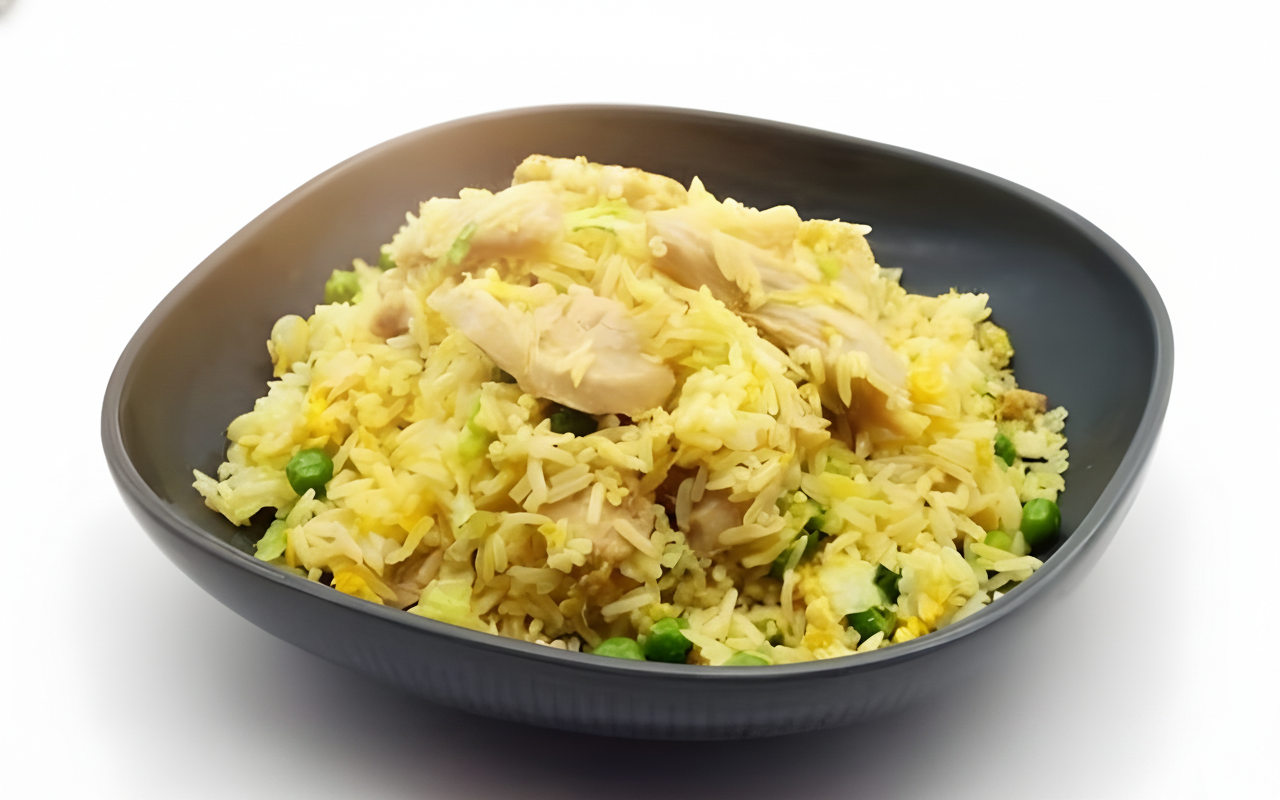 H11. Diced Chicken Salted Fish Fried Rice