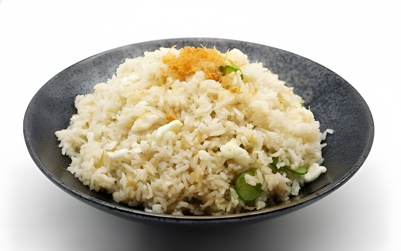 H4. Conpoy Eggwhite Fried Rice