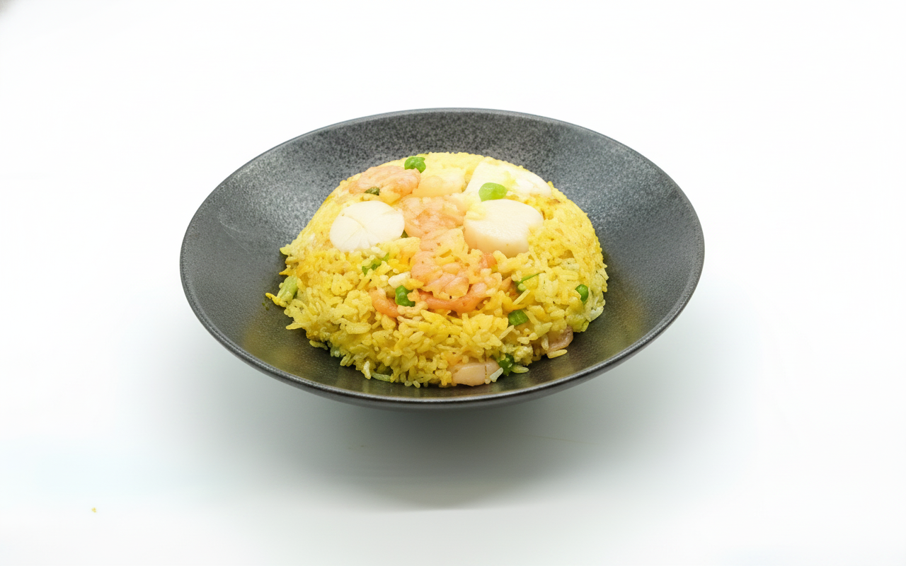 H8. Seafood with Pineapple Fried Rice