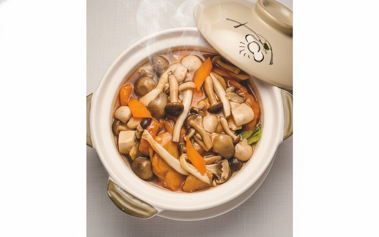 K12. Mixed Fungus and Fried Gluten
