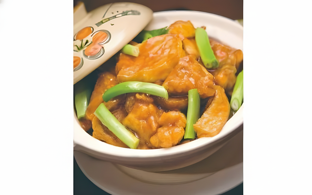 K13. Garoupa and Fried Bean Curd
