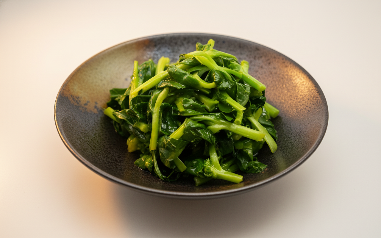 K17. Snow Pea Leaves with Garlic Sauce
