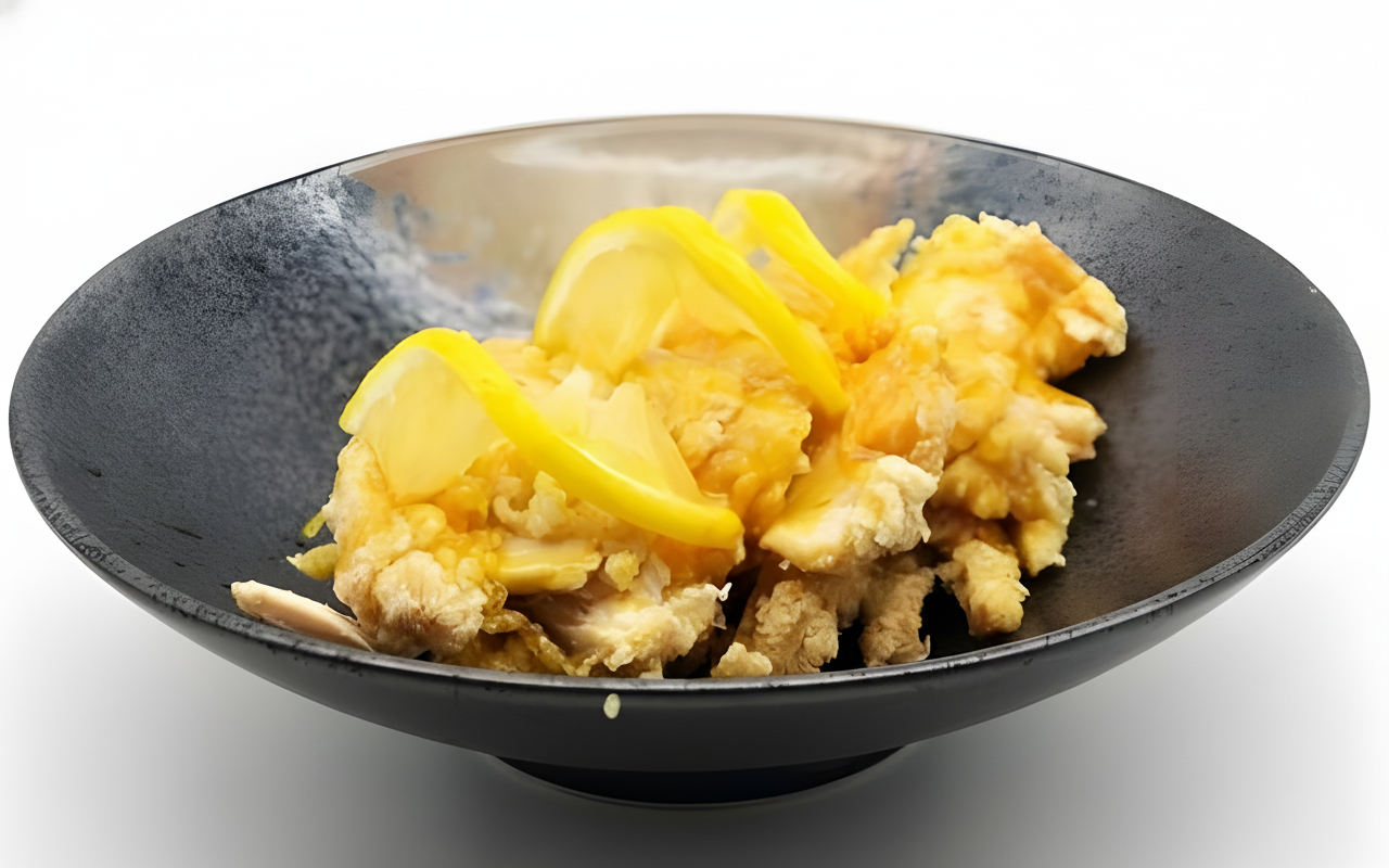 K26. Fried Boneless Chicken with Lemon Sauce
