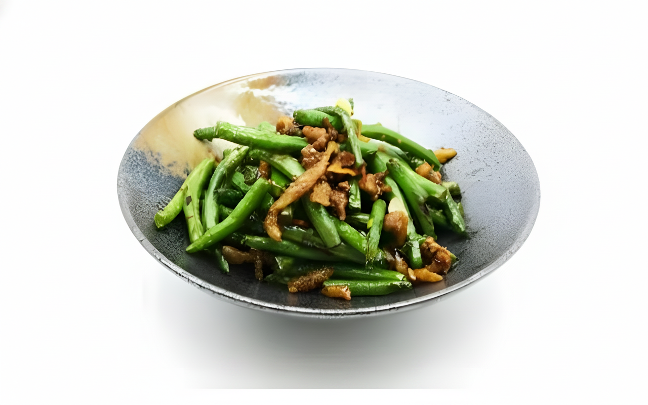 K35. Minced Pork, Dry Fish with Olive and Green Bean