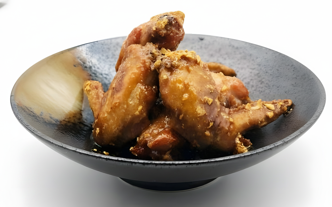K38. Deep Fried Chicken Wing with Honey Garlic
