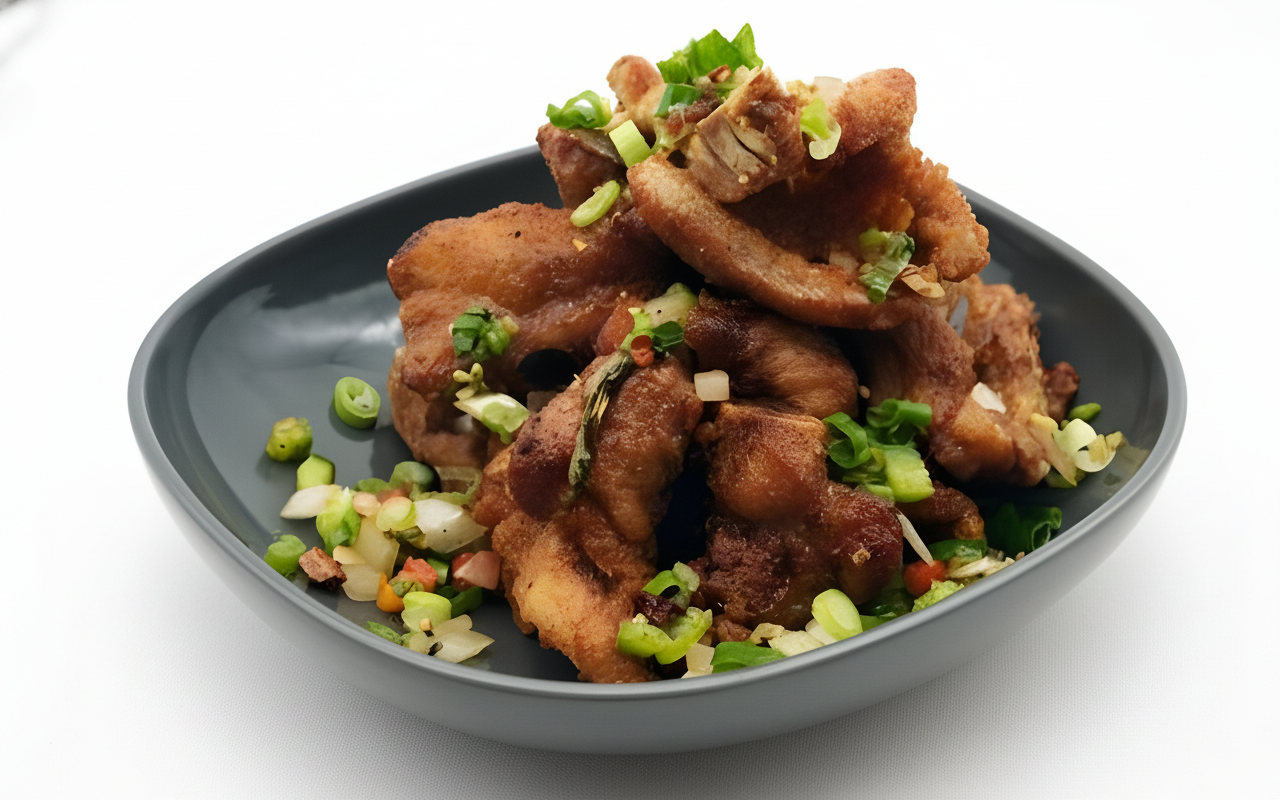 K39. Spice and Pepper Salt Pork Chop