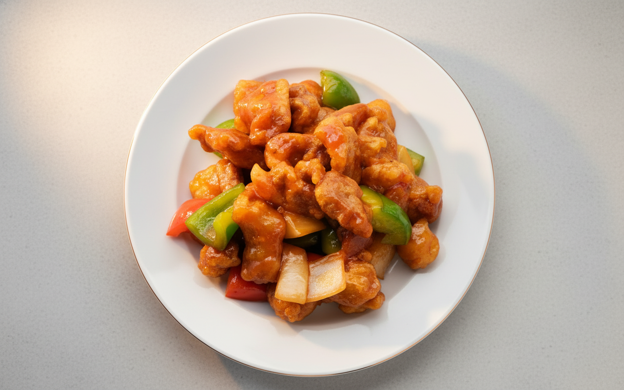 K41. Fried Sweet Sour Pork