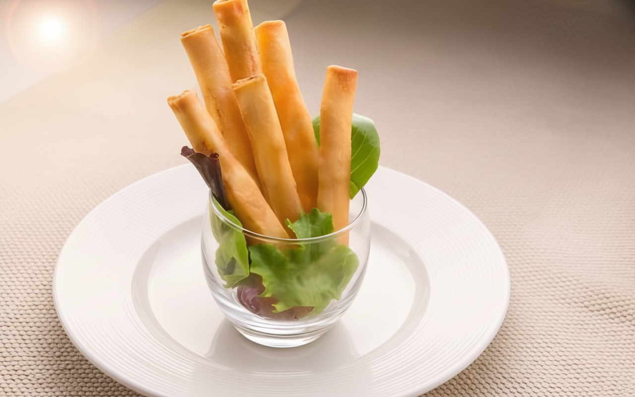 K43. Deep Fried Seafood Cheese Sticks