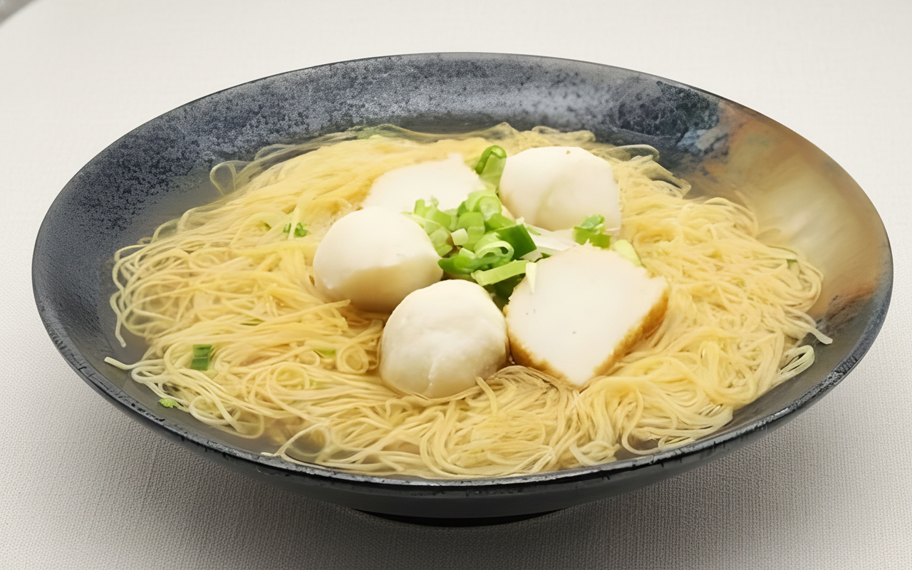 M13 Fish Ball Noodle in Soup