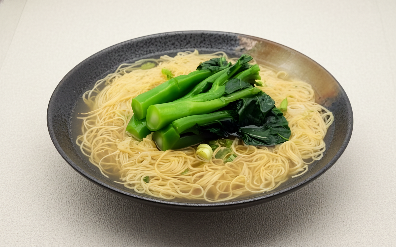 M17. Vegetable and Noodle in Soup
