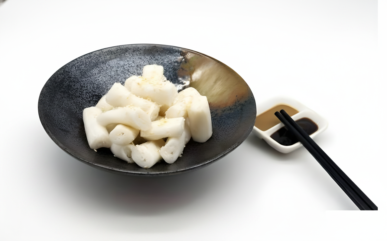 P11. Steamed Rice Noodle Roll with Sesame